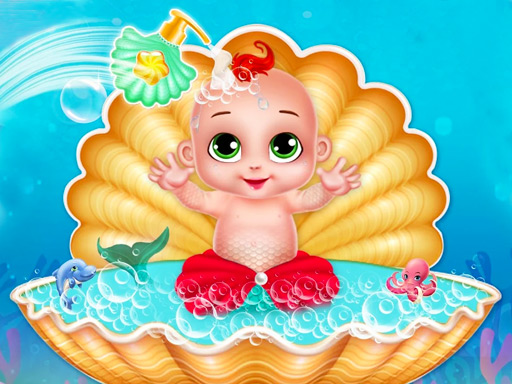 Mermaid Baby Care online Girls game
