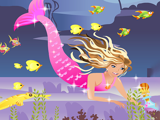 Mermaid chage princess online game