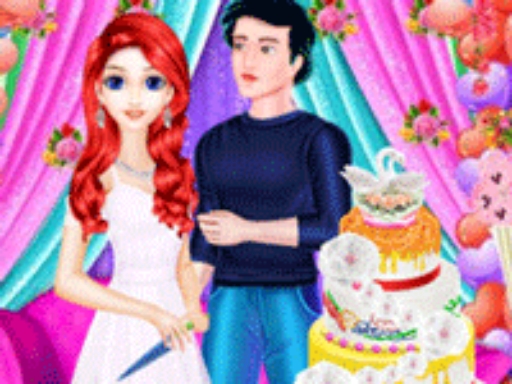 Mermaid Girl Wedding Cooking Cake Game online game