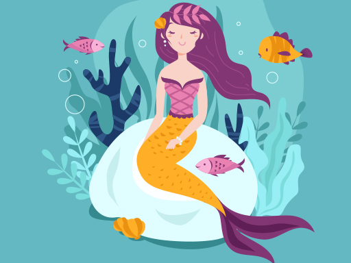 Mermaid Jigsaw online Puzzle game