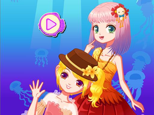 Mermaid Princess Dress Up Salon online Girls game