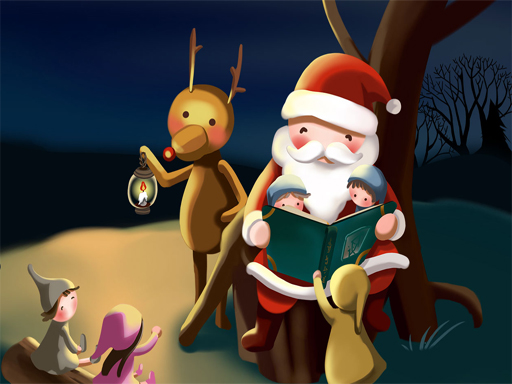 Merry Christmas Puzzles online game