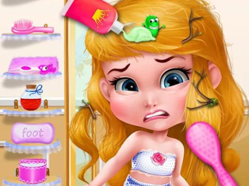 Messy Little Mermaid Makeover online game