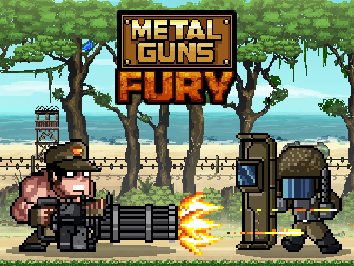 Metal Guns Fury : beat em up online game