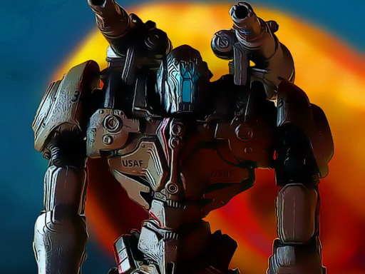 Metal Robot Puzzle online Puzzle game