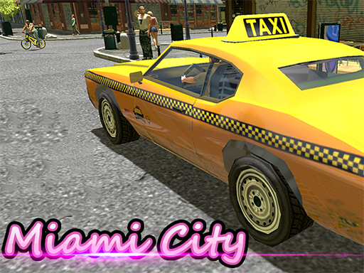 Miami Taxi Driver 3D online Racing game