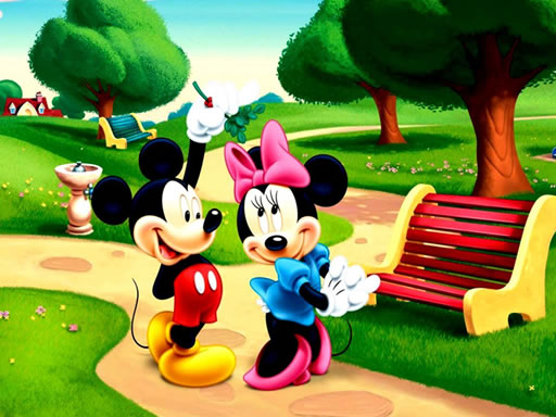 Mickeys Club House Jigsaw online game