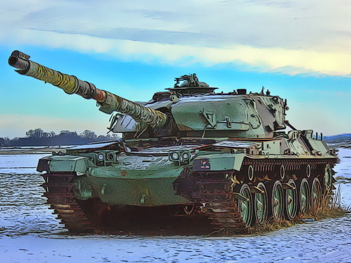 Military Tanks Jigsaw online Puzzle game