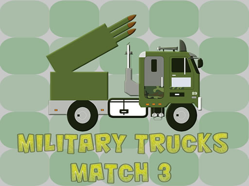 Military Trucks Match 3 online game