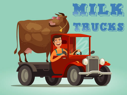 Milk Trucks Jigsaw online game