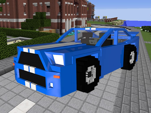 Minecraft Cars Hidden Keys online Puzzle game