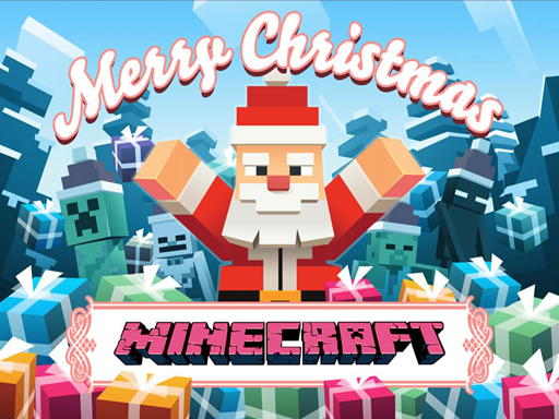 MineCraft Christmas Jigsaw Puzzle online game