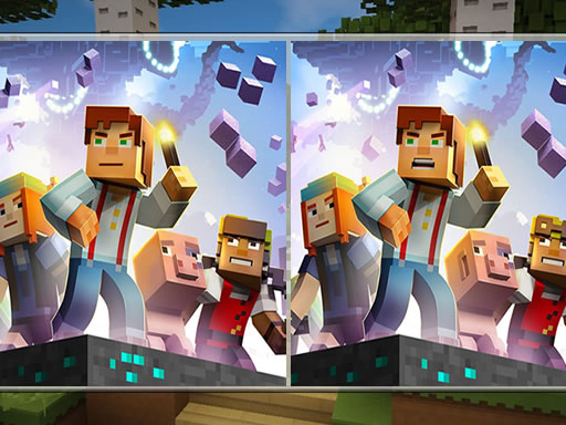Minecraft Differences online Puzzle game