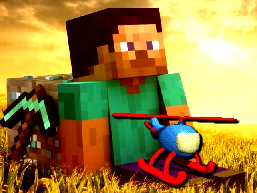 Minecraft Helicopter Adventure online game