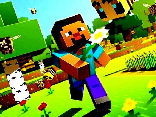 Minecraft Hidden Stars online Puzzle game
