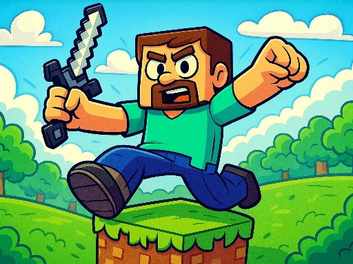 Minecraft Parkour Trials online game