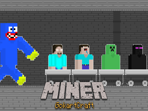 Miner GokartCraft - 4 Player online game