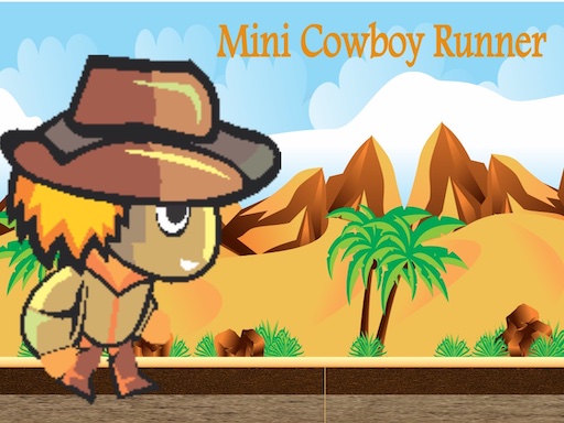mini cowboy runner online Racing game
