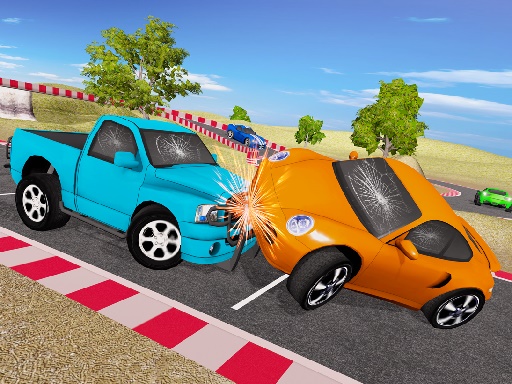 Mini SuperCars Racing Crashing online Action game