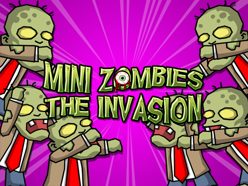 Mini Zombie The Invasion online Arcade game