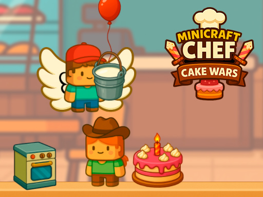 Minicraft Chef Cake Wars online Arcade game