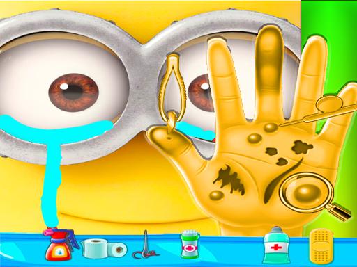 Minion Hand Doctor Game Online - Hospital Surgery online game