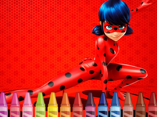 Miraculous Ladybug Coloring online game