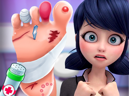 Miraculous Ladybug Foot Doctor online Puzzle game