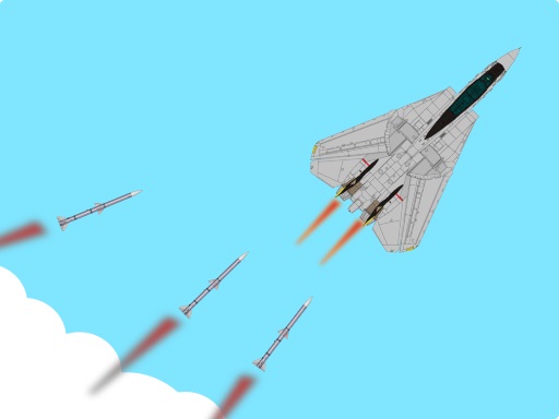 Missile Escape. Jet Era online Arcade game