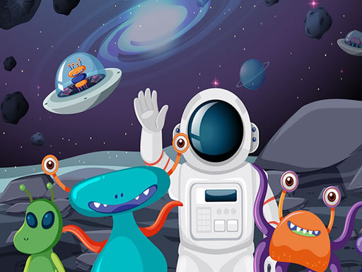 Mission in Space Difference online Puzzle game
