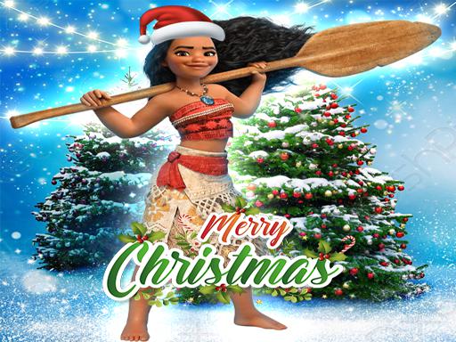 Moana Christmas Sweater Dress Up online game