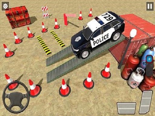 Modern Police Car Parking Sim 2022 online Adventure game