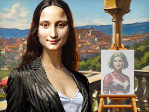 Mona Lisa Fashion Experiments online game