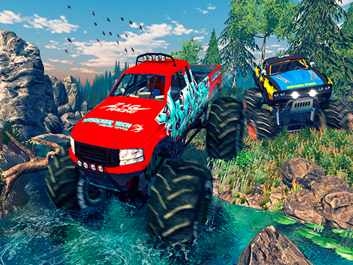 Monster 4x4 Offroad Jeep Stunt Racing 2019 online game