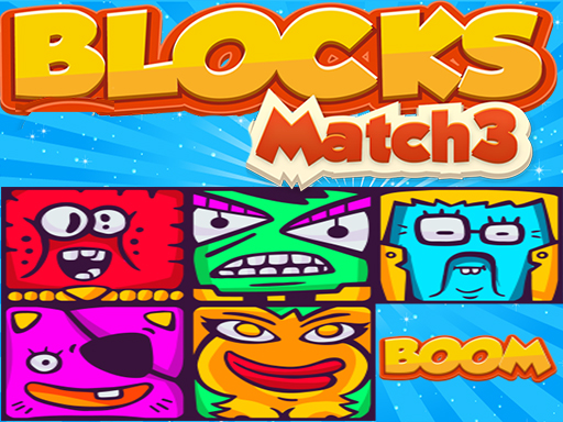 Monster Blocks Match3 online game