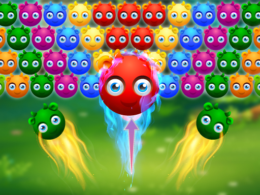 Monster Bubble Smashing online game