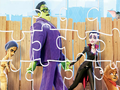 Monster Family Jigsaw online game