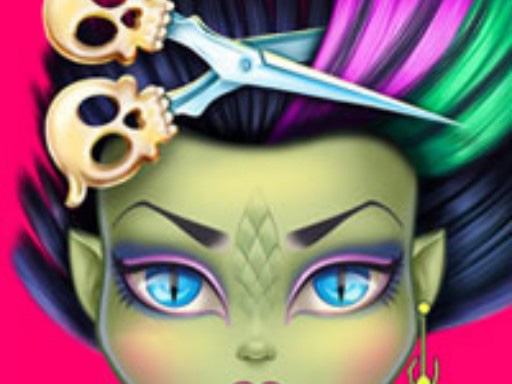 Monster Hair Salon: Crazy Hair Game online Girls game