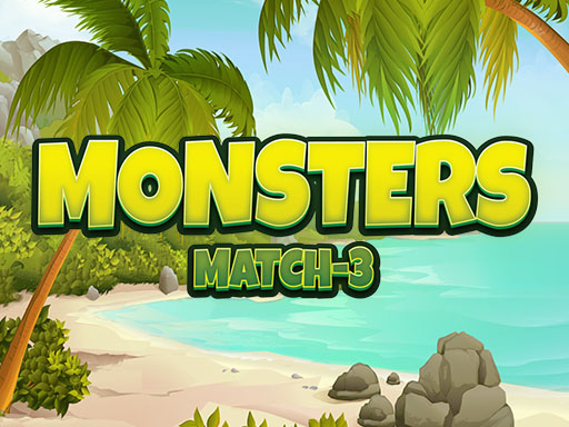 Monster Match-3 Hypercasual free online game