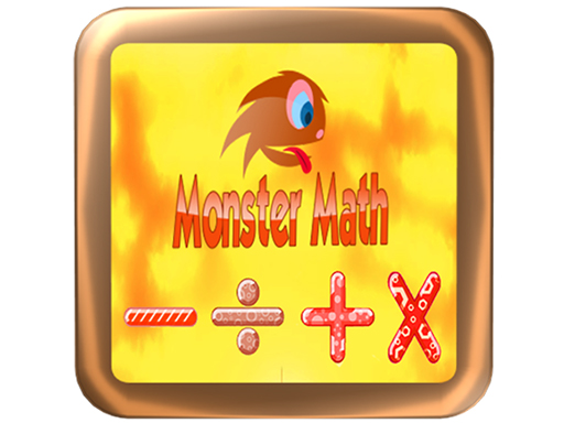 Monster math: addition, multiplication, division online game