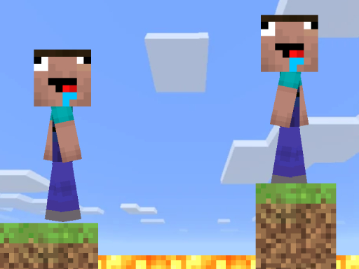 Monster School Parkour Challenge online game