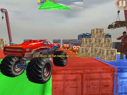 Monster Truck Driving Stunt Game Sim online game