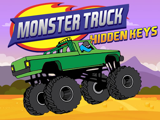 Monster Truck Hidden Keys online Puzzle game