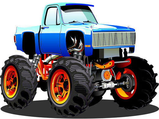 Monster Truck Puzzle online game