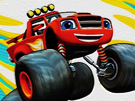 Monster Trucks Hidden Wheels online Puzzle game