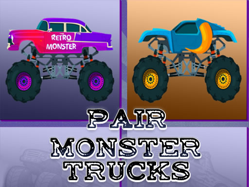 Monster Trucks Pair online game