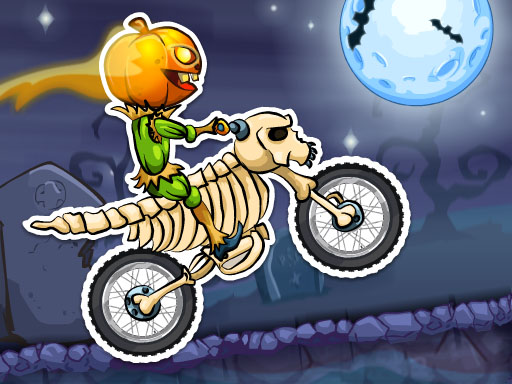 Moto X3M Halloween online game