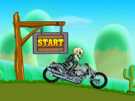 Motor Bike Hill Racing 2D online Racing game