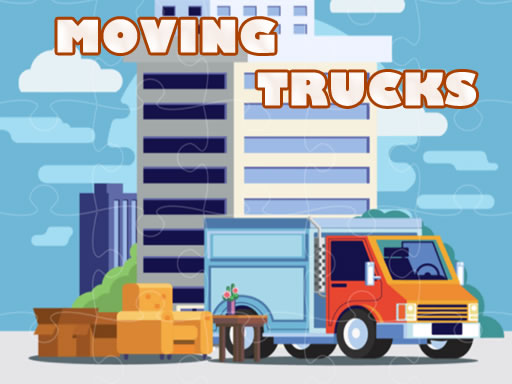 Moving Trucks Jigsaw online game