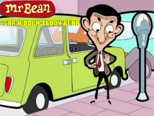 Mr Bean Car Hidden Teddy Bear online Puzzle game